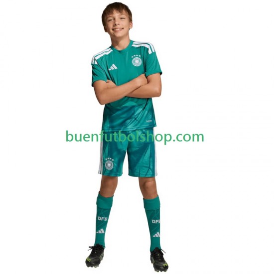 Camiseta de Fútbol Alemania Portero World Cup 2026 Primera Equipación Manga Corta Niño
