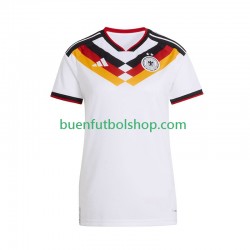 Camiseta de Fútbol Alemania World Cup 2026 Primera Equipación Manga Corta para Mujer