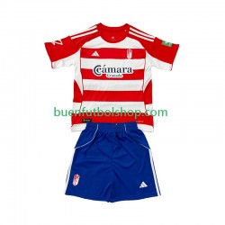 Camiseta de Fútbol Granada 2025-2026 Primera Equipación Manga Corta Niño