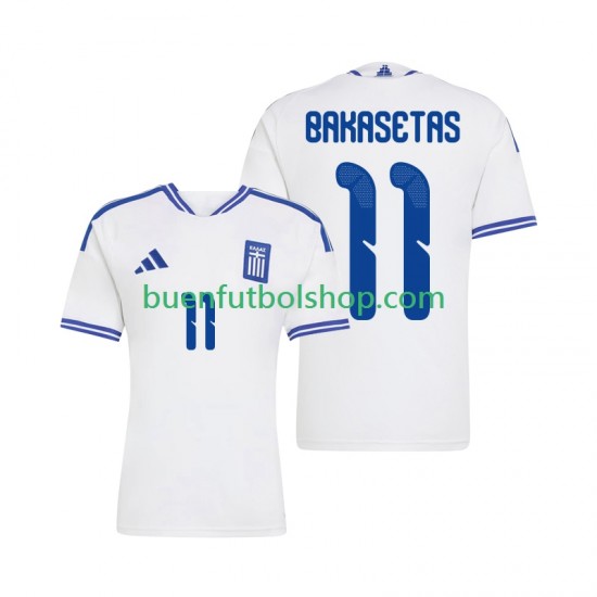 Camiseta de Fútbol Grecia Anastasios Bakasetas 11 2026 Primera Equipación Manga Corta Hombre