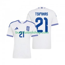 Camiseta de Fútbol Grecia Konstantinos Tsimikas 21 2026 Primera Equipación Manga Corta Hombre