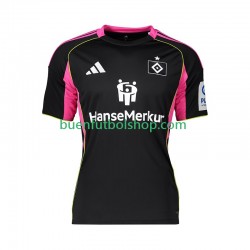 Camiseta de Fútbol Hamburger SV 2025-2026 Tercera Equipación Manga Corta Hombre
