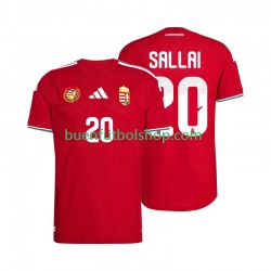 Camiseta de Fútbol Hungría Sallai 20 World Cup 2026 Primera Equipación Manga Corta Hombre