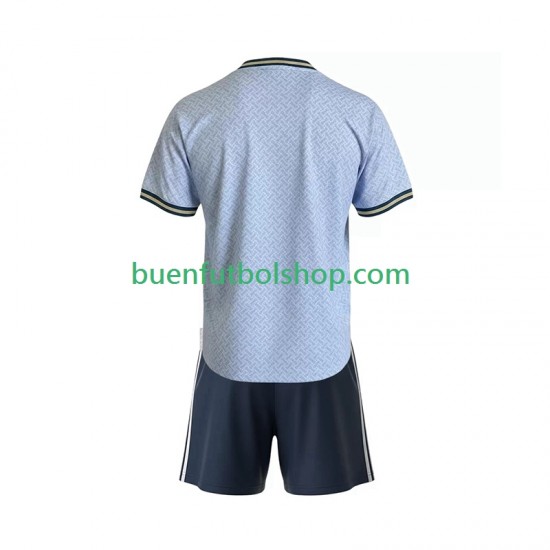 Camiseta de Fútbol Italia 2026 Segunda Equipación Manga Corta Niño