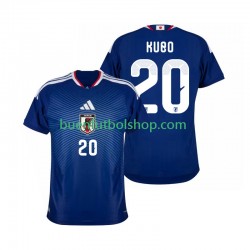 Camiseta de Fútbol Japón Kubo 20 World Cup 2026 Primera Equipación Manga Corta Hombre