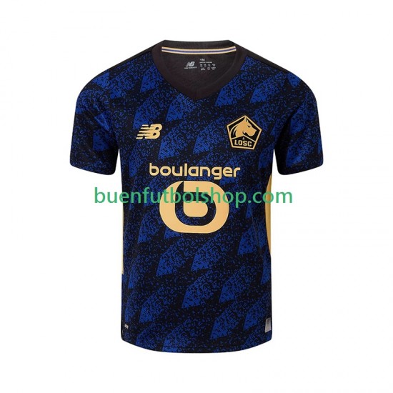 Camiseta de Fútbol LOSC Lille 2025-2026 Tercera Equipación Manga Corta Hombre