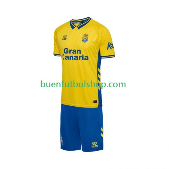 Camiseta de Fútbol Las Palmas 2025-2026 Primera Equipación Manga Corta Niño