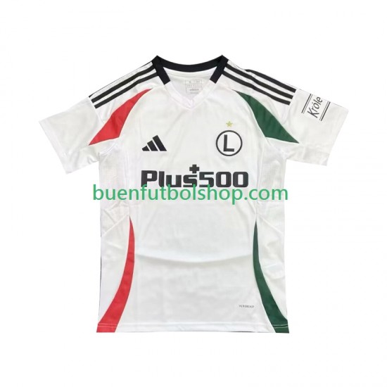 Camiseta de Fútbol Legia Warsaw 2025-2026 Primera Equipación Manga Corta Hombre