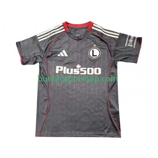 Camiseta de Fútbol Legia Warsaw 2025-2026 Tercera Equipación Manga Corta Hombre