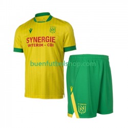 Camiseta de Fútbol Nante 2025-2026 Primera Equipación Manga Corta Niño