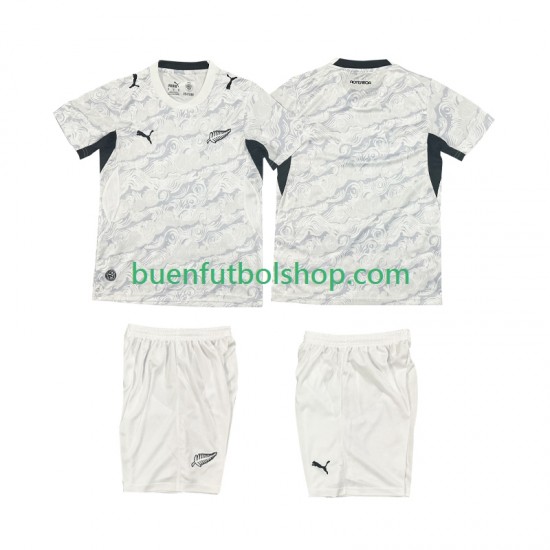 Camiseta de Fútbol Nueva Zelanda 2026 Primera Equipación Manga Corta Niño
