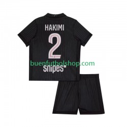 Camiseta de Fútbol Paris Saint-Germain Achraf Hakimi 2 2025-2026 Cuarta Equipación Manga Corta Niño