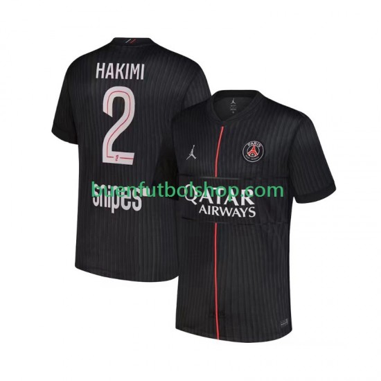 Camiseta de Fútbol Paris Saint-Germain Achraf Hakimi 2 2025-2026 Cuarta Equipación Manga Corta Hombre