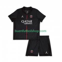 Camiseta de Fútbol Paris Saint-Germain 2025-2026 Cuarta Equipación Manga Corta Niño