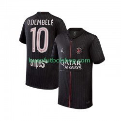 Camiseta de Fútbol Paris Saint-Germain Ousmane Dembele 10 2025-2026 Cuarta Equipación Manga Corta Hombre