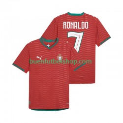 Camiseta de Fútbol Portugal Cristiano Ronaldo 7 World Cup 2026 Primera Equipación Manga Corta Hombre
