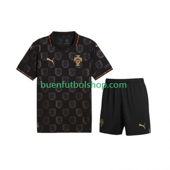 Camiseta de Fútbol Portugal Special 2025-2026 Primera Equipación Manga Corta Niño