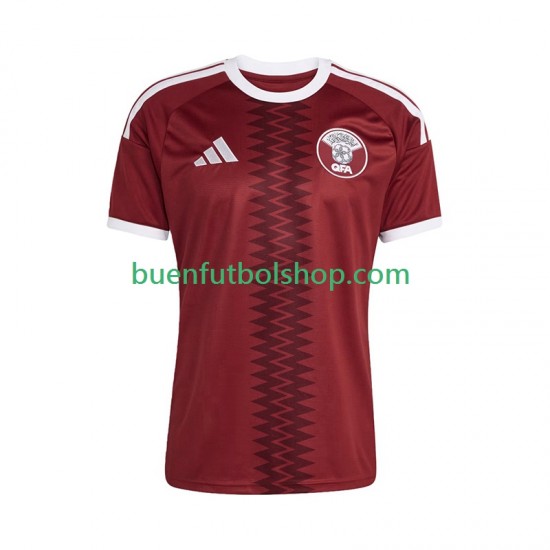 Camiseta de Fútbol Catar 2026 Primera Equipación Manga Corta Hombre