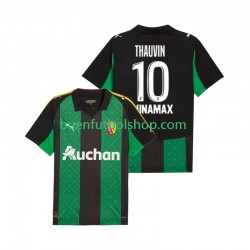 Camiseta de Fútbol RC Lens Florian Thauvin 10 2025-2026 Segunda Equipación Manga Corta Hombre