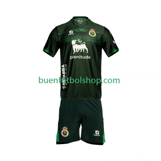 Camiseta de Fútbol Santander 2025-2026 Segunda Equipación Manga Corta Niño