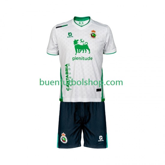 Camiseta de Fútbol Santander 2025-2026 Primera Equipación Manga Corta Niño