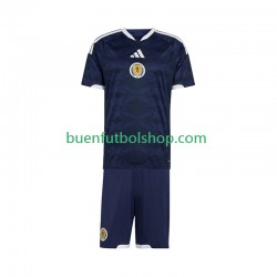 Camiseta de Fútbol Escocia 2026 Primera Equipación Manga Corta Niño