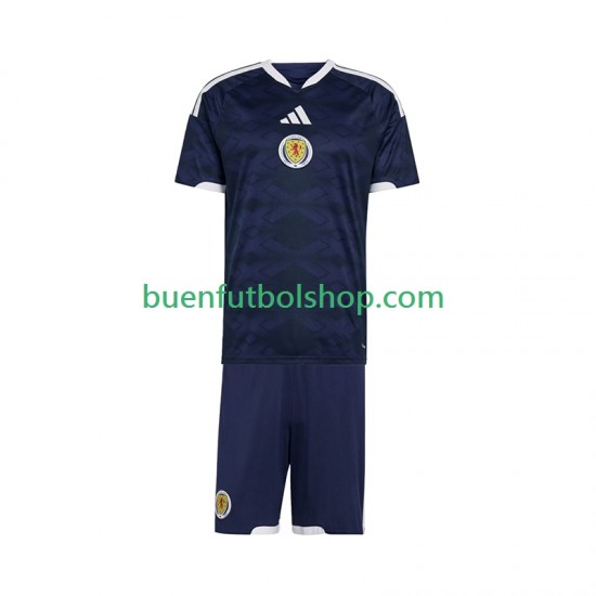 Camiseta de Fútbol Escocia 2026 Primera Equipación Manga Corta Niño