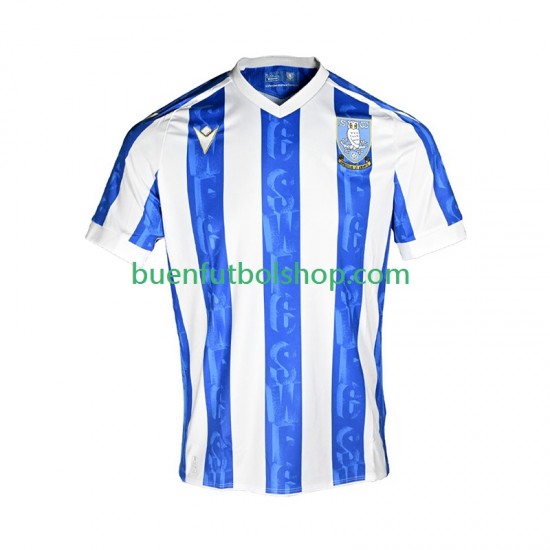 Camiseta de Fútbol Sheffield Wednesday 2025-2026 Primera Equipación Manga Corta Hombre