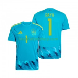 Camiseta de Fútbol España Portero David Raya 1 World Cup 2026 Primera Equipación Manga Corta Hombre