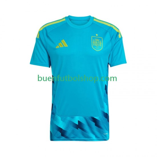 Camiseta de Fútbol España Portero World Cup 2026 Primera Equipación Manga Corta Hombre