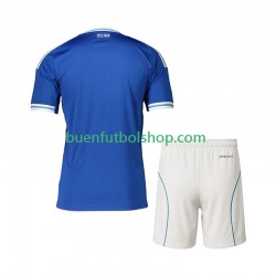 Camiseta de Fútbol Strasbourg 2025-2026 Primera Equipación Manga Corta Niño