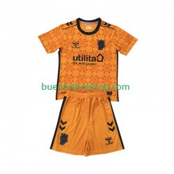 Camiseta de Fútbol Portero Sunderland 2025-2026 Tercera Equipación Manga Corta Niño