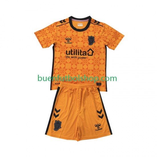 Camiseta de Fútbol Portero Sunderland 2025-2026 Tercera Equipación Manga Corta Niño