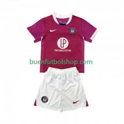 Camiseta de Fútbol Toulouse 2025-2026 Segunda Equipación Manga Corta Niño