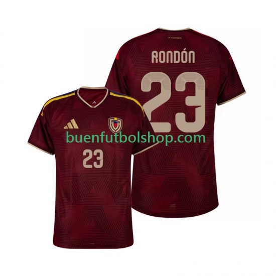 Camiseta de Fútbol Venezuela Salomon Rondon 23 2026 Primera Equipación Manga Corta Hombre