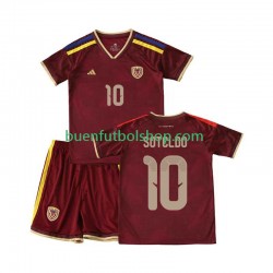 Camiseta de Fútbol Venezuela Yeferson Soteldo 10 2026 Primera Equipación Manga Corta Niño