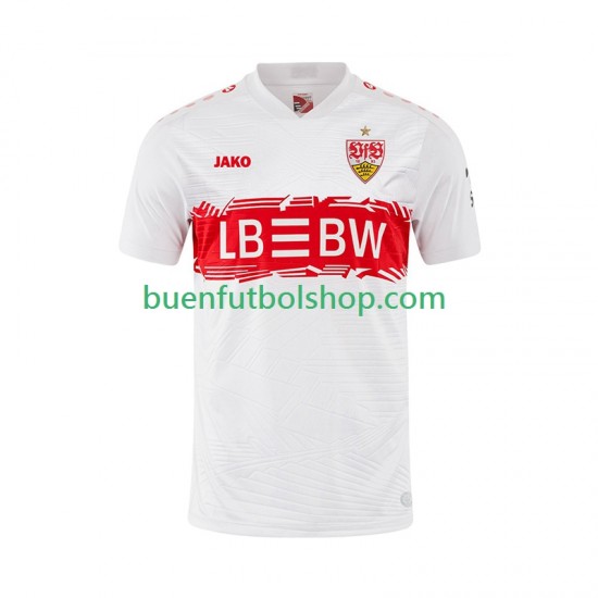 Camiseta de Fútbol VfB Stuttgart 2025-2026 Primera Equipación Manga Corta Hombre