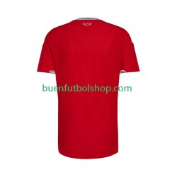 Camiseta de Fútbol Gales 2026 Primera Equipación Manga Corta Hombre