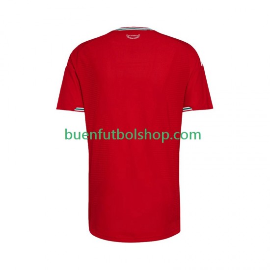 Camiseta de Fútbol Gales 2026 Primera Equipación Manga Corta Hombre