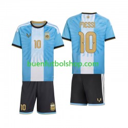 Camiseta de Fútbol Argentina Lionel Messi 10 Special 2026-2027 Primera Equipación Manga Corta Niño