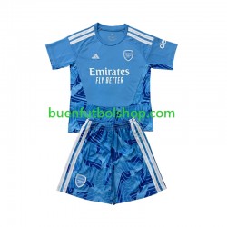 Camiseta de Fútbol Arsenal Portero 2026-2027 Cuarta Equipación Manga Corta Niño