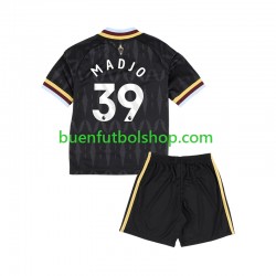 Camiseta de Fútbol Aston Villa Brian Madjo 39 2026-2027 Segunda Equipación Manga Corta Niño