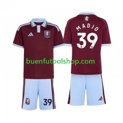 Camiseta de Fútbol Aston Villa Brian Madjo 39 2026-2027 Primera Equipación Manga Corta Niño