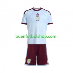 Camiseta de Fútbol Aston Villa 2026-2027 Tercera Equipación Manga Corta Niño