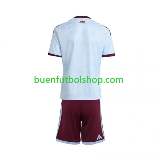 Camiseta de Fútbol Aston Villa 2026-2027 Tercera Equipación Manga Corta Niño