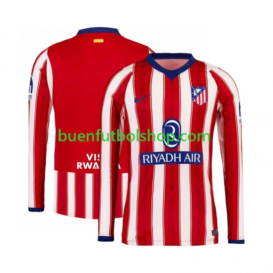 Camiseta de Fútbol Atlético Madrid 2026-2027 Primera Equipación Manga Larga Hombre