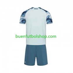 Camiseta de Fútbol Bayer 04 Leverkusen 2026-2027 Segunda Equipación Manga Corta Niño