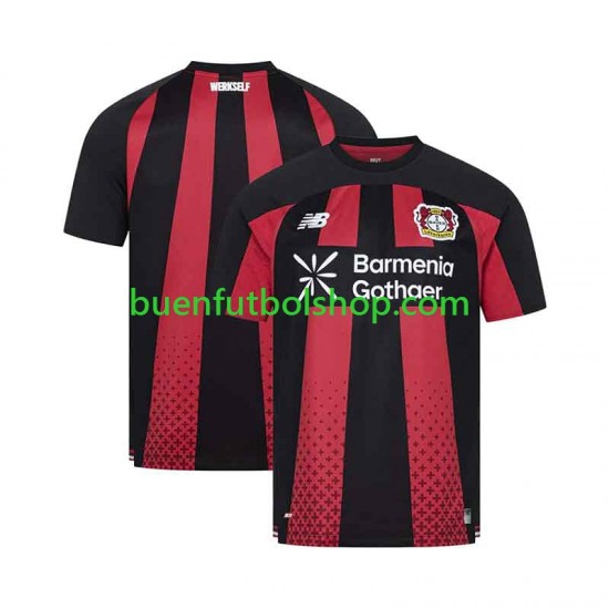 Camiseta de Fútbol Bayer 04 Leverkusen 2026-2027 Primera Equipación Manga Corta Hombre