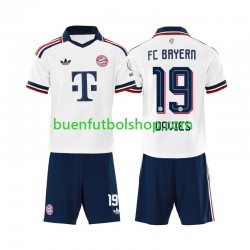Camiseta de Fútbol Bayern de Múnich Alphonso Davies 19 2026-2027 Segunda Equipación Manga Corta Niño Camiseta de Fútbol Bayern de Múnich Alphonso Davies 19 2026-2027 Segunda Equipación Manga Corta Niño