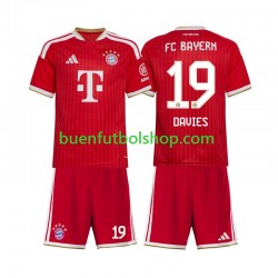 Camiseta de Fútbol Bayern de Múnich Alphonso Davies 19 2026-2027 Primera Equipación Manga Corta Niño Camiseta de Fútbol Bayern de Múnich Alphonso Davies 19 2026-2027 Primera Equipación Manga Corta Niño
